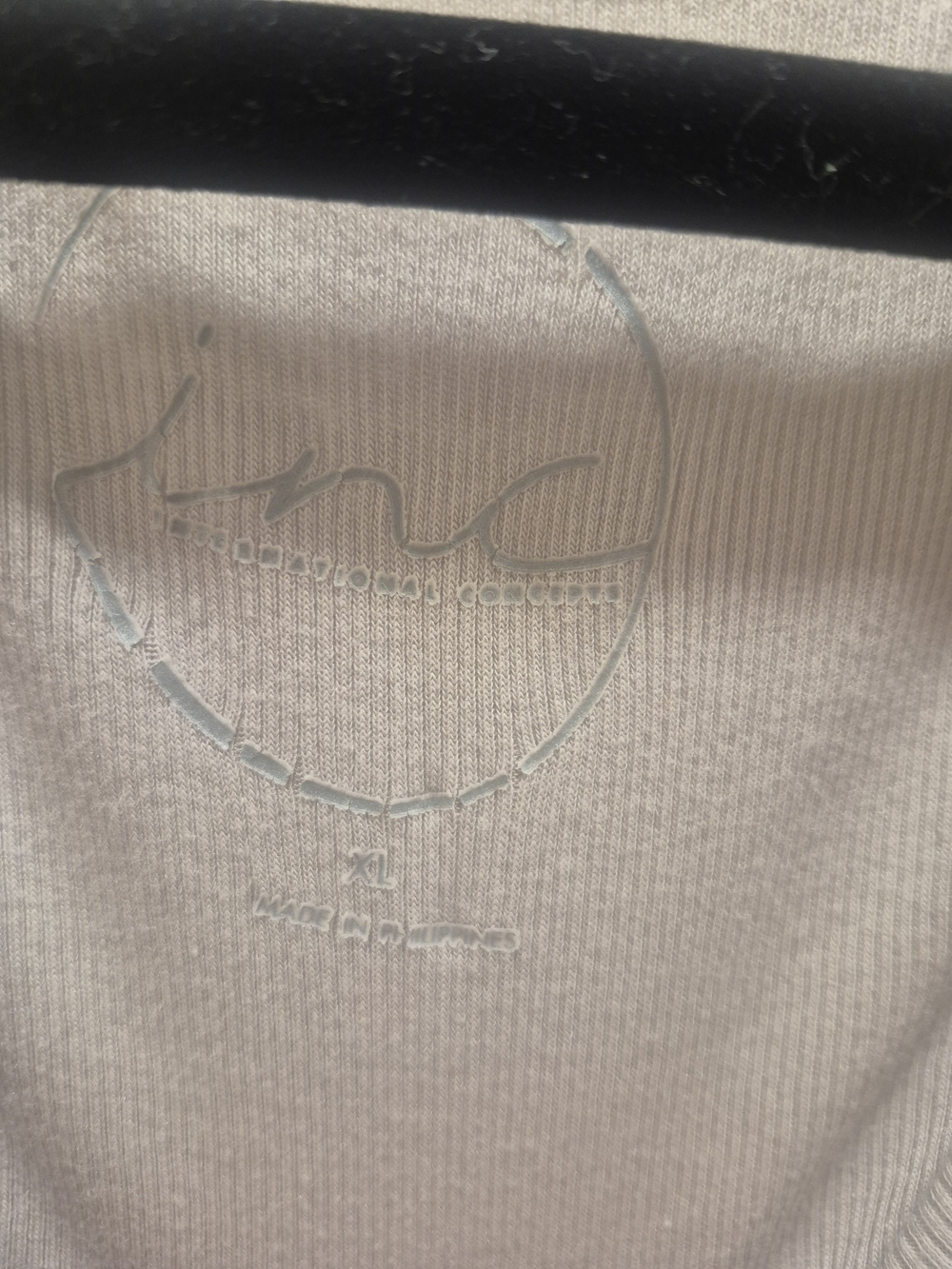 INC Embellished Scoop Neck Tank Top - Cream - Picture 3 of 4